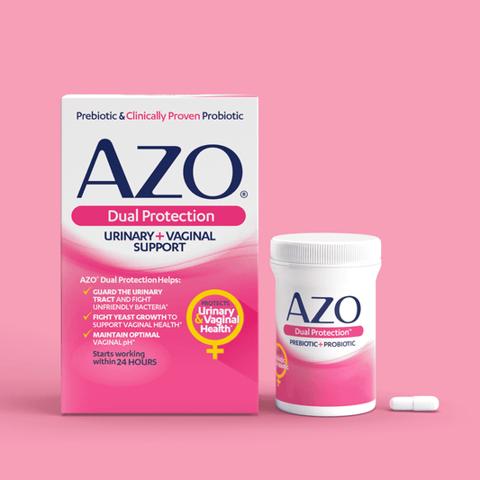 AZO® Dual Protection Urinary + Vaginal Support Capsules