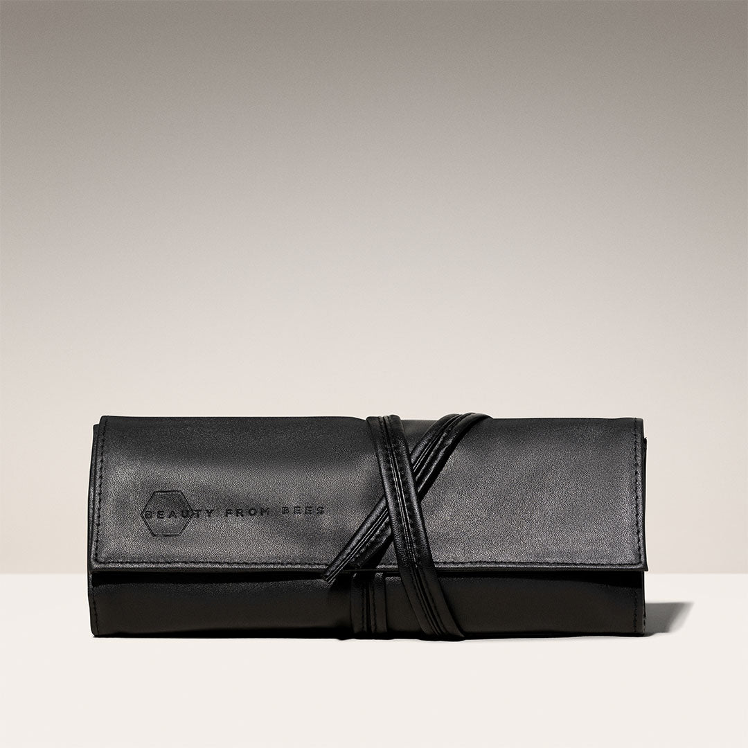 7-Piece Makeup Brush Roll