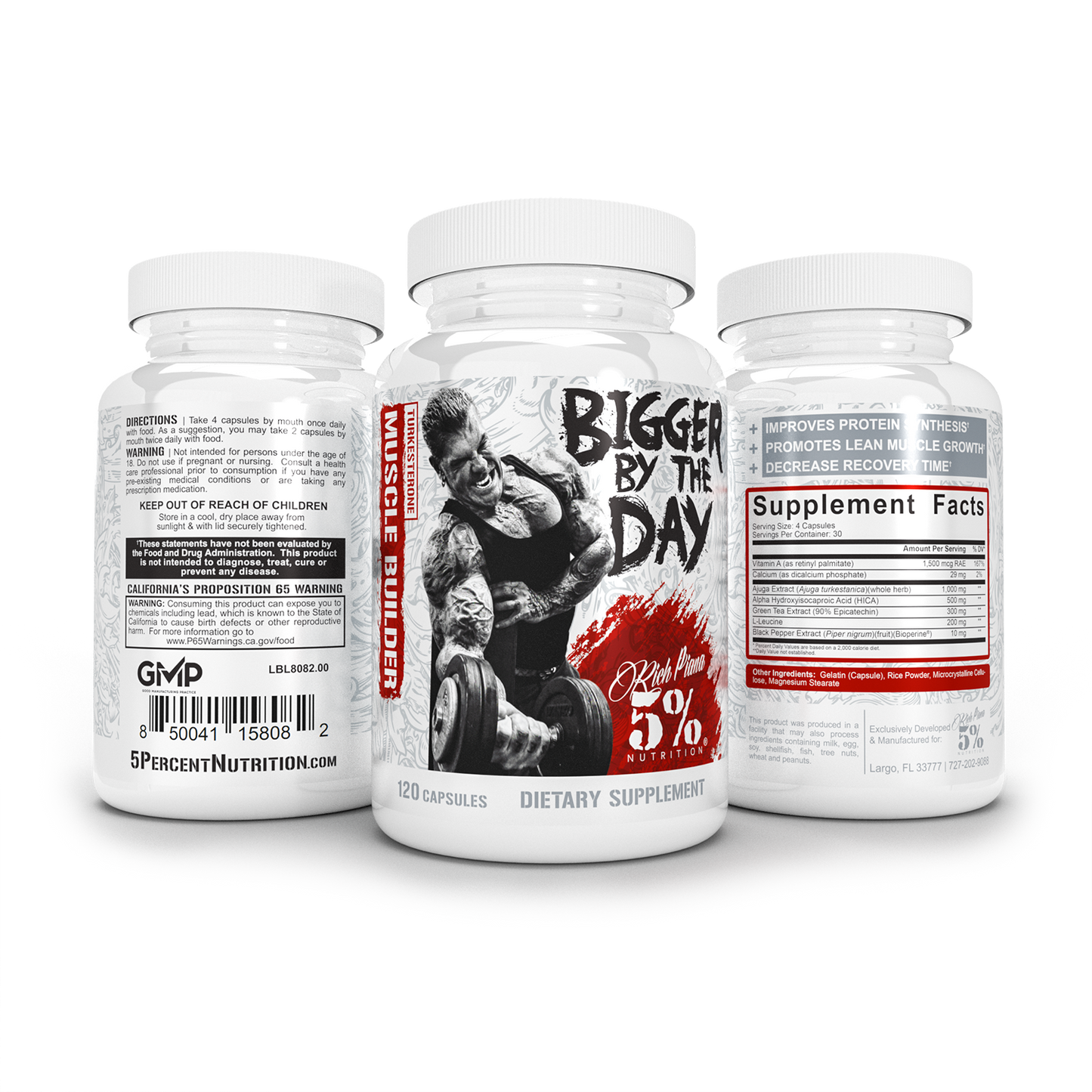 Bigger By The Day Muscle Builder with Turkesterone
