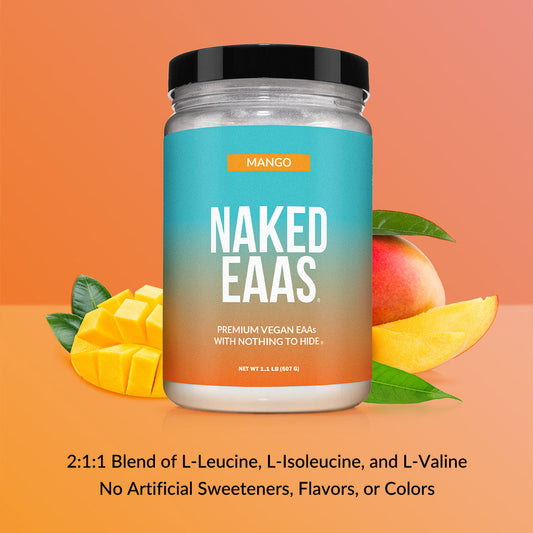 Mango Essential Amino Acids Supplement | Naked EAAs - 26 Servings