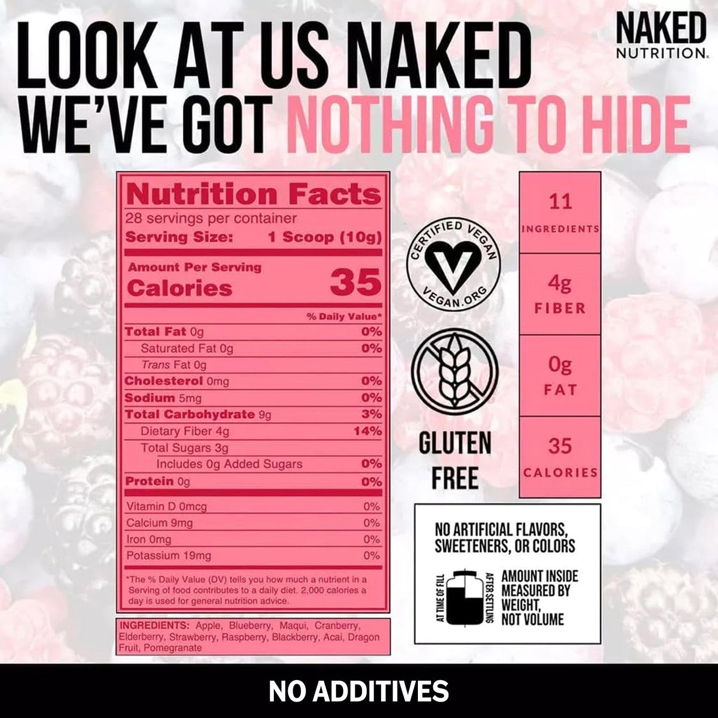 Super Reds Fruit Powder | Naked Reds