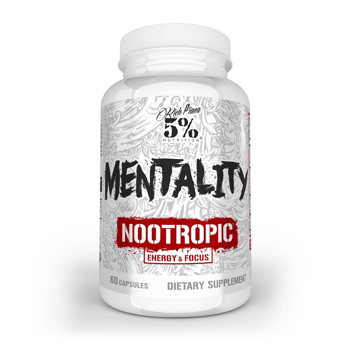 Mentality Nootropic Blend: Legendary Series - 5% Nutrition