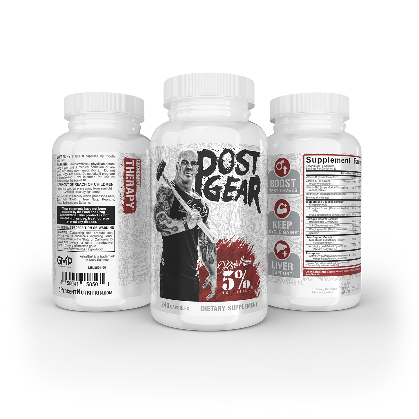 Post Gear PCT Support with Turkesterone
