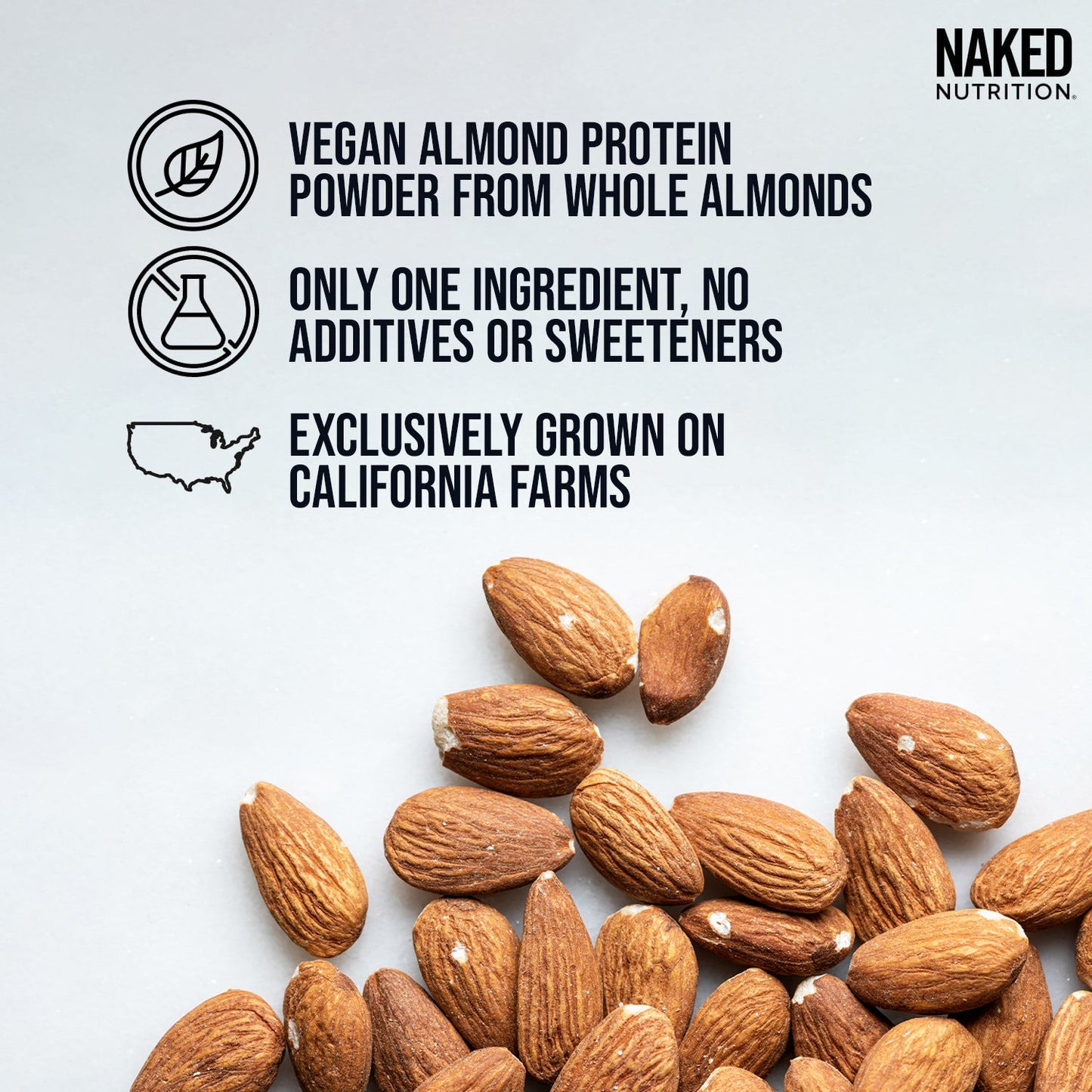 Powdered Almonds | Naked Almond - 1.5LB