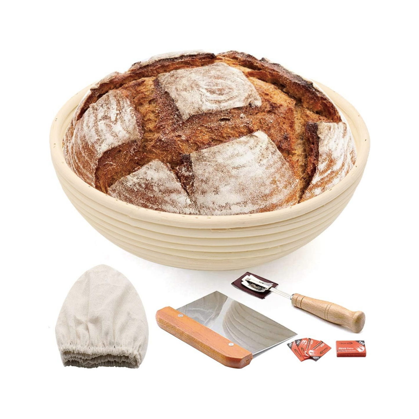 BREAD PROOFING BASKET & SCORING LAME