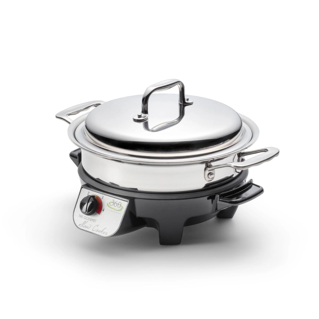 360 COOKWARE STAINLESS STEEL SLOW COOKER
