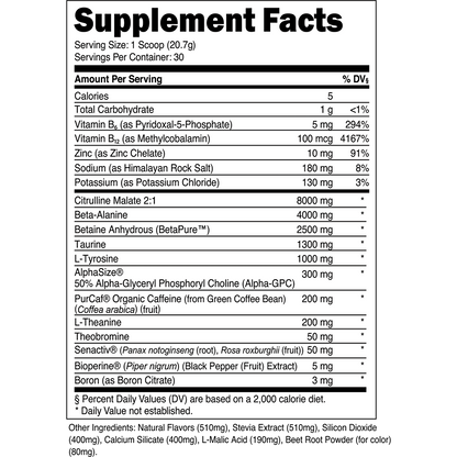 BULK Pre-Workout