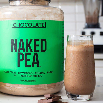 Chocolate Pea Protein Powder | Naked Chocolate Pea - 1LB