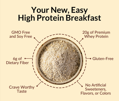 Cinnamon Roll Protein Oats | Naked Oats
