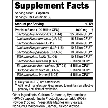 Probiotic Advanced Gut Health Formula