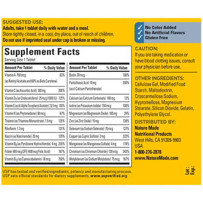 Men's Multivitamin Tablets