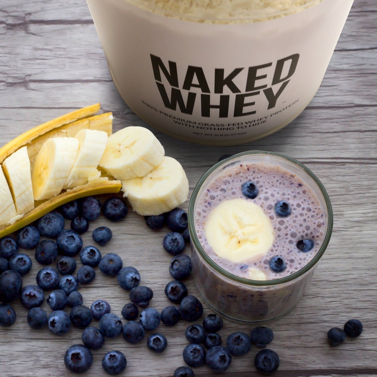 Grass Fed Whey Protein Powder | Naked Whey - 1LB