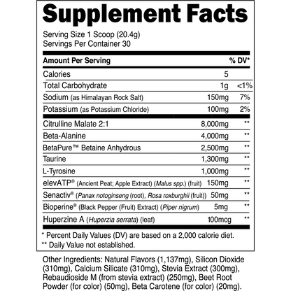 Stim-Free Pre Workout