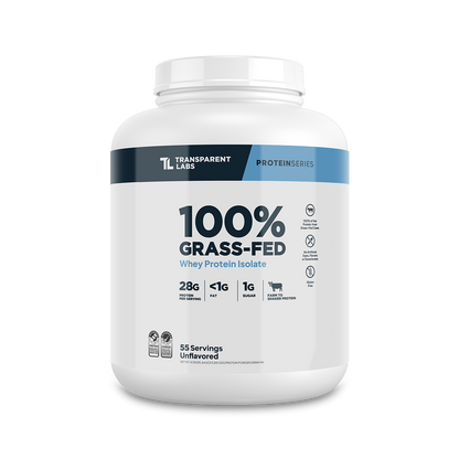 Whey Protein Isolate | 100% Grass Fed Protein Powder