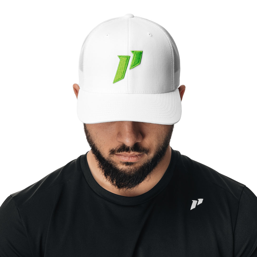 Energy Crest Cap - White