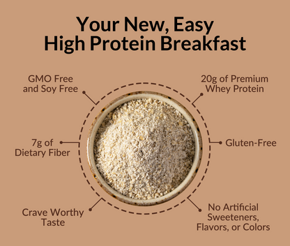 Double Chocolate Protein Oats | Naked Oats