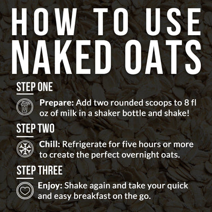 Chocolate Peanut Butter Banana Protein Oats | Naked Oats