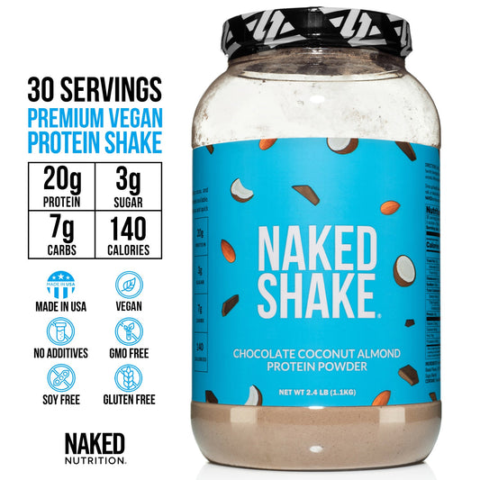 Chocolate Coconut Almond Protein Shake | Naked Shake - 30 Servings