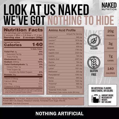 Chocolate Protein Shake | Naked Shake - 30 Servings