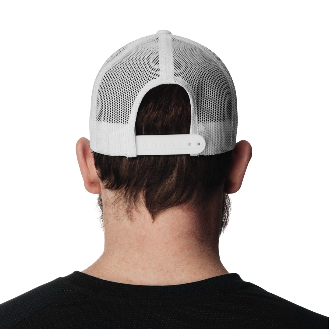 Energy Crest Cap - White