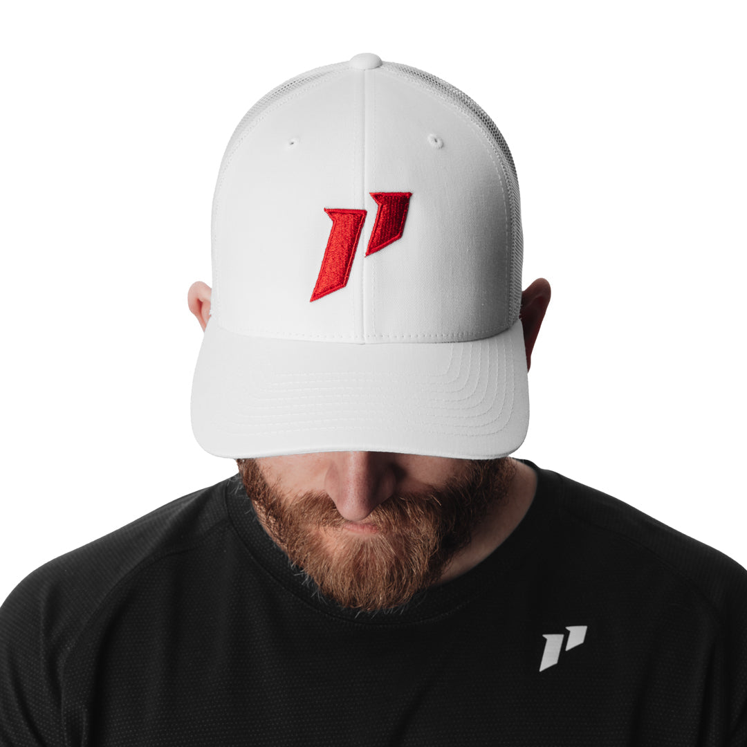 Energy Crest Cap - White