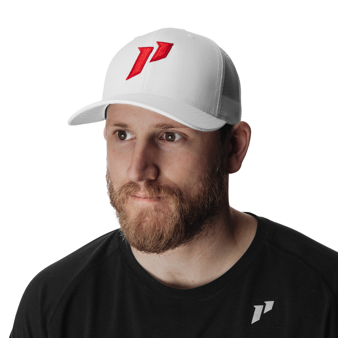 Energy Crest Cap - White