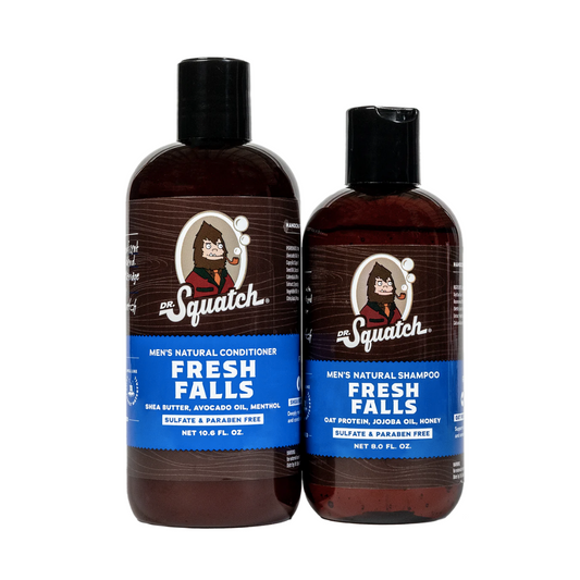 DR. SQUATCH SHAMPOO AND CONDITIONER