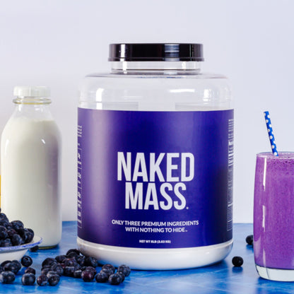Chocolate Weight Gainer Protein Supplement | Naked Chocolate Mass - 8LB