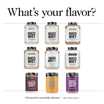 Cookies & Cream Whey Protein Powder | Naked Whey - 5LB